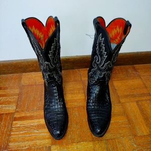 Lucchese men's cayman boots size 10 D